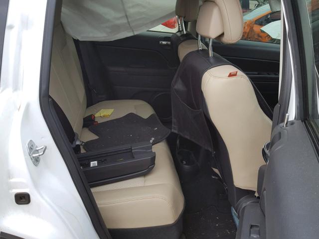 1C4NJDBB3GD730920 - 2016 JEEP COMPASS SP WHITE photo 6
