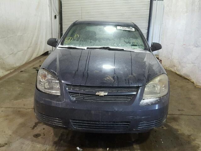 1G1AK58FX87212047 - 2008 CHEVROLET COBALT LS BLUE photo 9