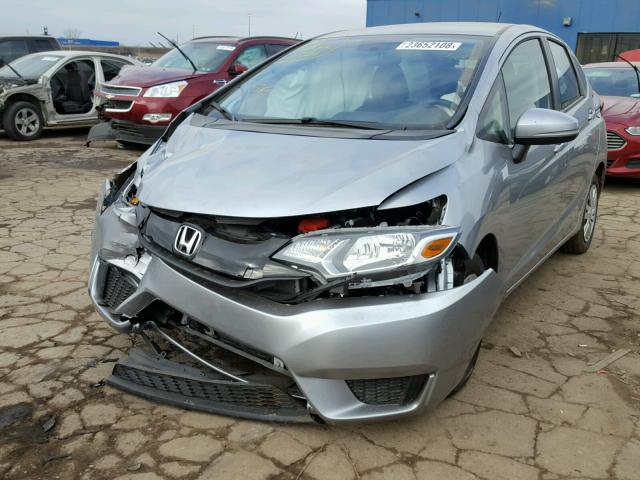 3HGGK5H59HM713480 - 2017 HONDA FIT LX فضي صورة 2