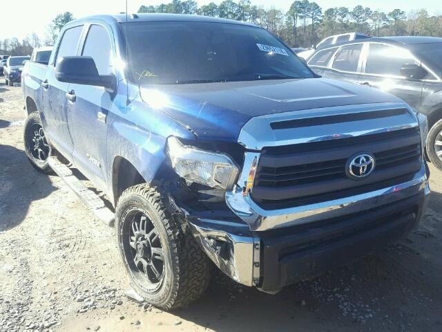 5TFDW5F1XFX477239 - 2015 TOYOTA TUNDRA CRE BLUE photo 1