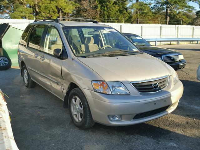 JM3LW28Y110206082 - 2001 MAZDA MPV WAGON TAN photo 1