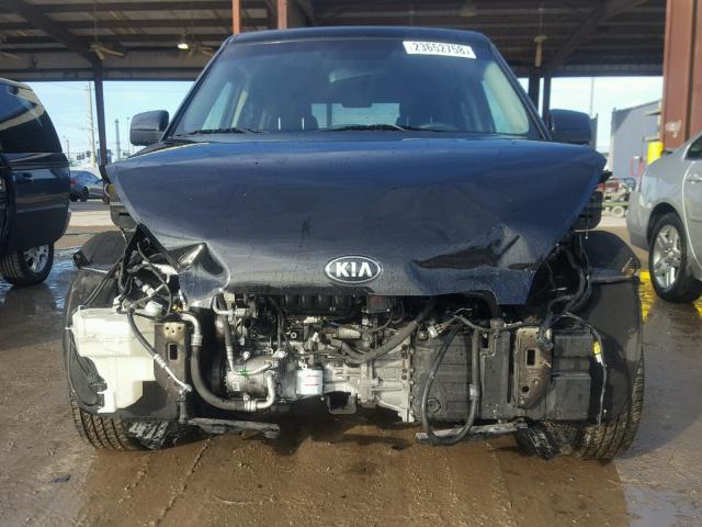 KNDJT2A59D7603446 - 2013 KIA SOUL BLACK photo 9