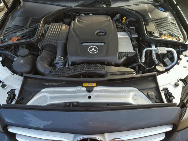 55SWF4JB8GU167149 - 2016 MERCEDES-BENZ C 300 GRAY photo 7