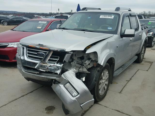 1FMEU53828UB30578 - 2008 FORD EXPLORER S SILVER photo 2