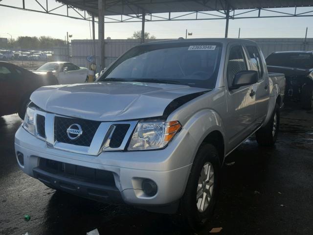 1N6AD0ER4HN762520 - 2017 NISSAN FRONTIER S SILVER photo 2