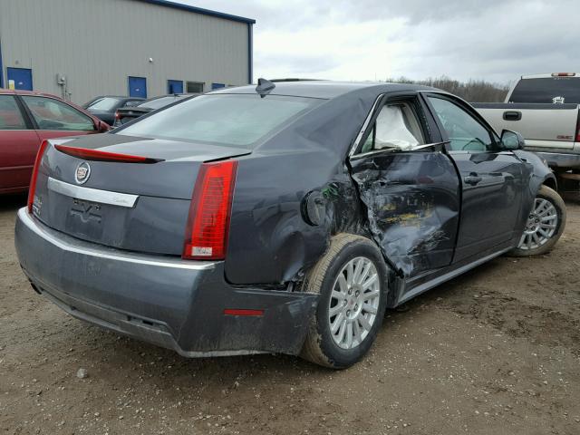 1G6DG5E51D0102737 - 2013 CADILLAC CTS LUXURY CHARCOAL photo 4