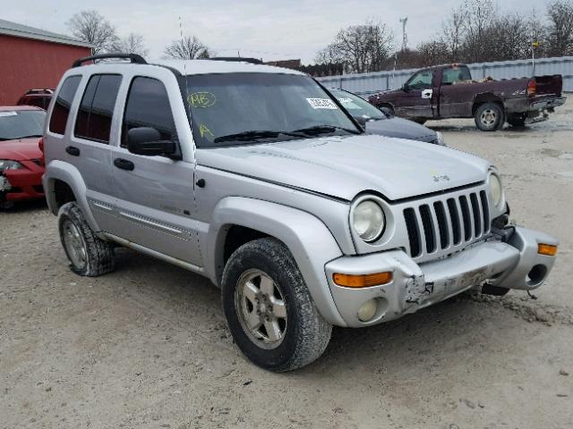 1J4GL58K12W135166 - 2002 JEEP LIBERTY LI GRAY photo 1