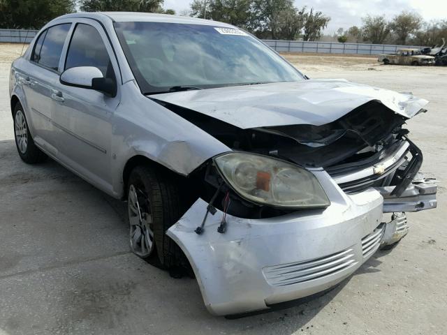 1G1AT58H697287182 - 2009 CHEVROLET COBALT LT SILVER photo 1