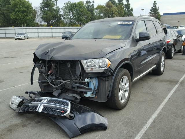 1C4RDHAG3DC637426 - 2013 DODGE DURANGO SX BLACK photo 2