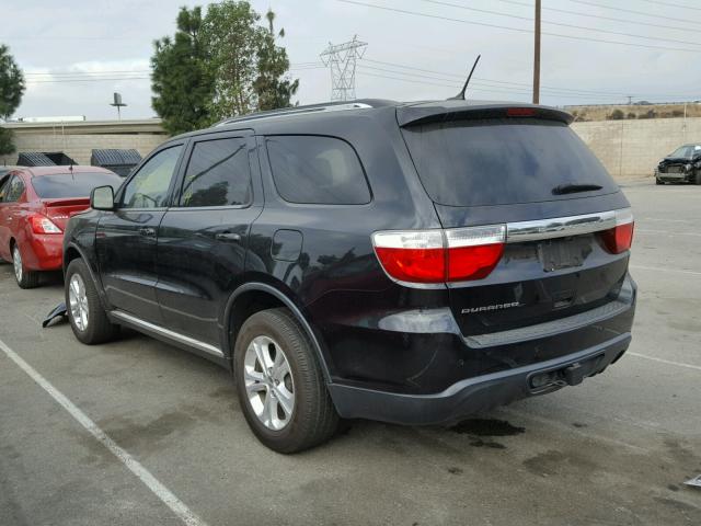 1C4RDHAG3DC637426 - 2013 DODGE DURANGO SX BLACK photo 3