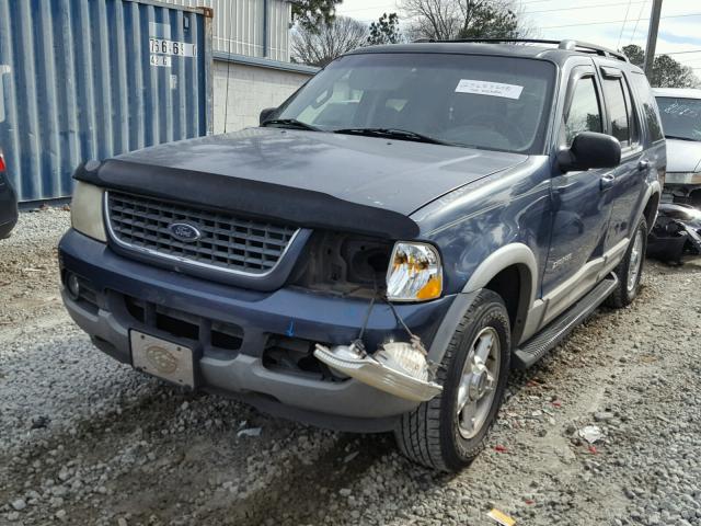 1FMDU63E32UA04874 - 2002 FORD EXPLORER X BLUE photo 2