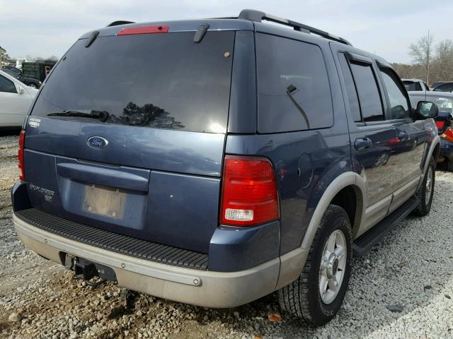 1FMDU63E32UA04874 - 2002 FORD EXPLORER X BLUE photo 4