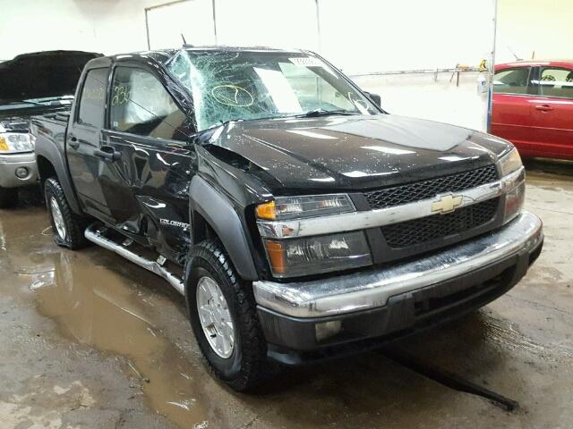 1GCDT136058225803 - 2005 CHEVROLET COLORADO BLACK photo 1