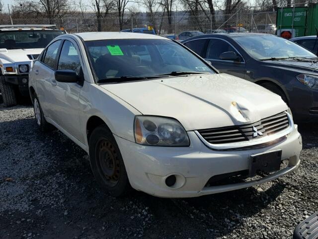 4A3AB36F97E082879 - 2007 MITSUBISHI GALANT ES WHITE photo 1