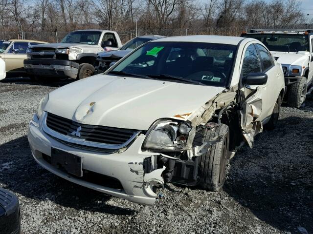 4A3AB36F97E082879 - 2007 MITSUBISHI GALANT ES WHITE photo 2