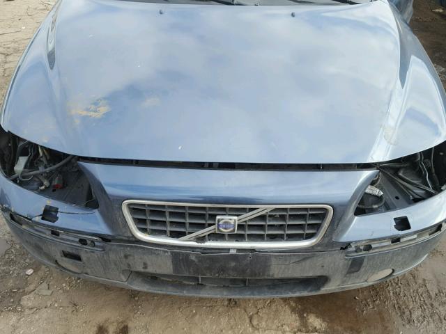 YV1RS592562505834 - 2006 VOLVO S60 2.5T BLUE photo 7