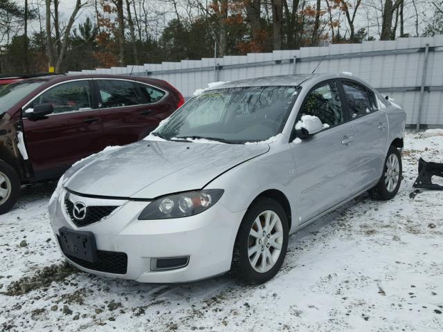 JM1BK12F271698402 - 2007 MAZDA 3 I SILVER photo 2