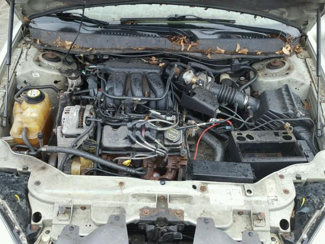 1FAFP53U14A211991 - 2004 FORD TAURUS SE BEIGE photo 7