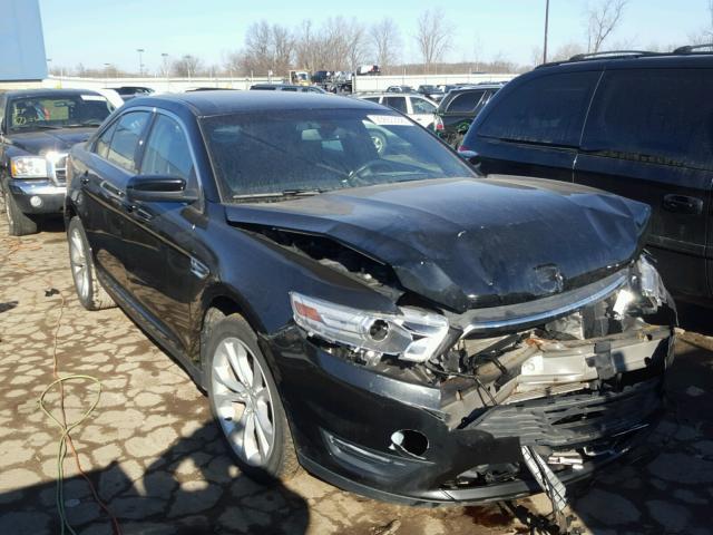 1FAHP2H82DG171419 - 2013 FORD TAURUS SEL BLACK photo 1