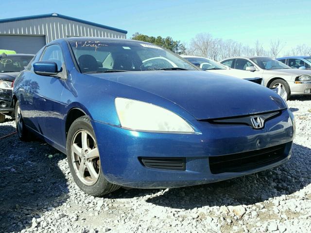 1HGCM726X3A035236 - 2003 HONDA ACCORD EX BLUE photo 1