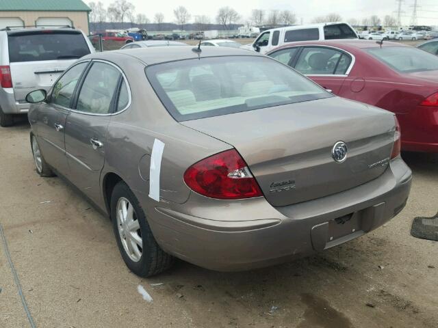 2G4WC582561273707 - 2006 BUICK LACROSSE C GOLD photo 3