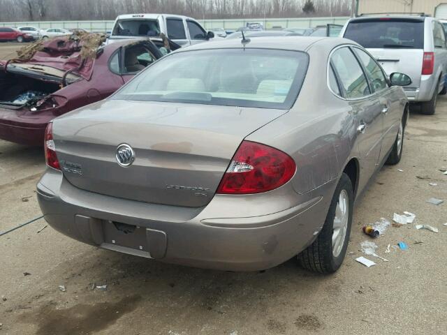 2G4WC582561273707 - 2006 BUICK LACROSSE C GOLD photo 4