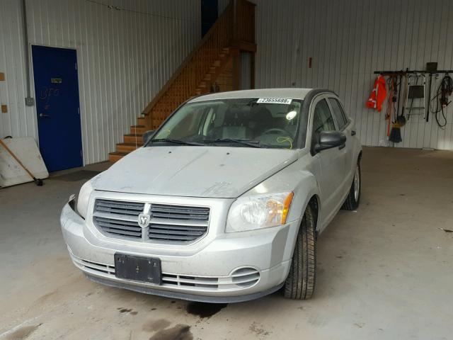 1B3HB48B78D508711 - 2008 DODGE CALIBER SX SILVER photo 2