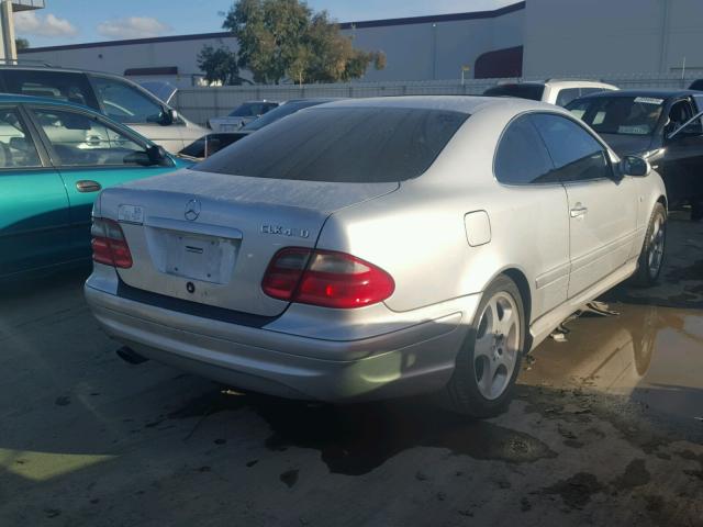 WDBLJ70G7XF056779 - 1999 MERCEDES-BENZ CLK 430 GRAY photo 4