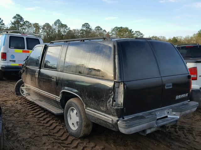 3GNEC16R1XG191689 - 1999 CHEVROLET SUBURBAN C BLACK photo 3