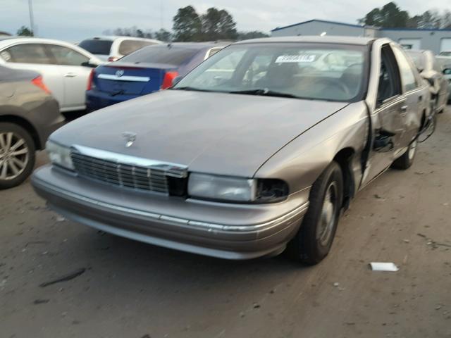 1G1BL52W5SR118504 - 1995 CHEVROLET CAPRICE CL 棕色 照片 2