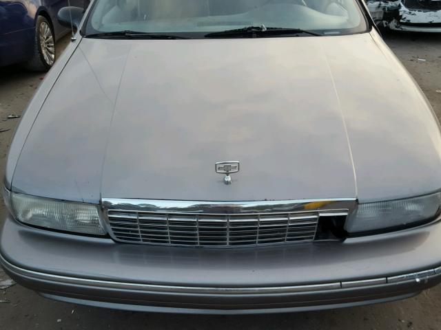 1G1BL52W5SR118504 - 1995 CHEVROLET CAPRICE CL TAN photo 7