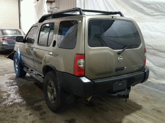 5N1ED28T22C573760 - 2002 NISSAN XTERRA XE GOLD photo 3