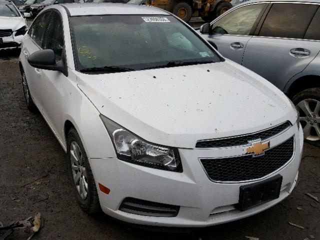 1G1PD5SH6B7264720 - 2011 CHEVROLET CRUZE LS WHITE photo 1