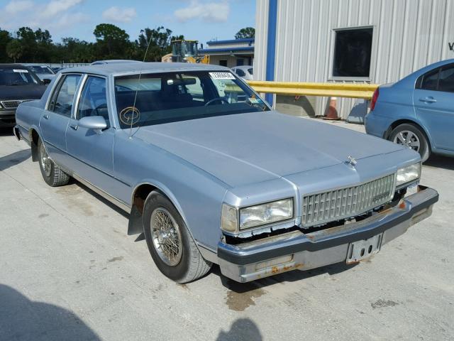 1G1BN51E7KR226691 - 1989 CHEVROLET CAPRICE CL Mavi fotoğraf 1