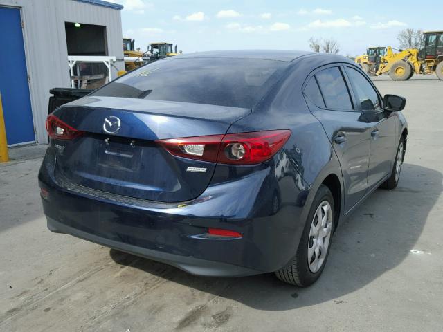 3MZBM1U72FM173757 - 2015 MAZDA 3 SPORT BLUE photo 4