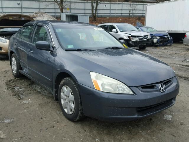 3HGCM56363G713261 - 2003 HONDA ACCORD LX BLUE photo 1