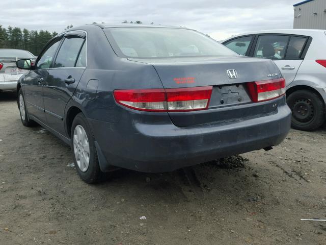 3HGCM56363G713261 - 2003 HONDA ACCORD LX BLUE photo 3