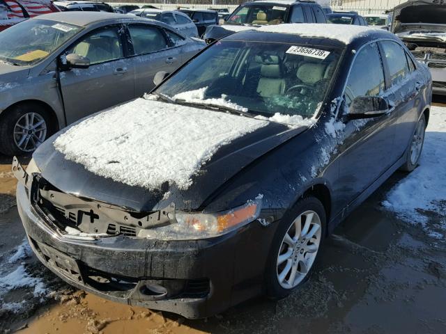 JH4CL96848C018743 - 2008 ACURA TSX BLACK photo 2