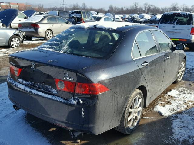 JH4CL96848C018743 - 2008 ACURA TSX BLACK photo 4