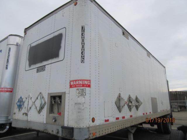 1S11E8287NE342007 - 1992 STRC TRAILER UNKNOWN - NOT OK FOR INV. photo 2