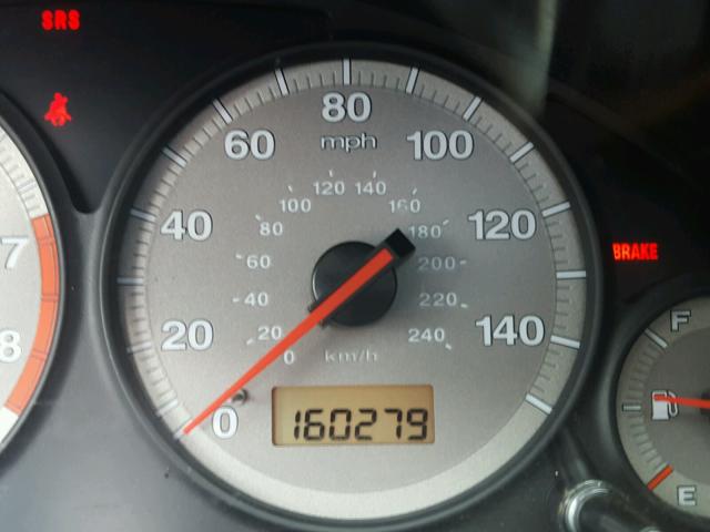 1HGEM21972L088101 - 2002 HONDA CIVIC EX წითელი ფოტო 8