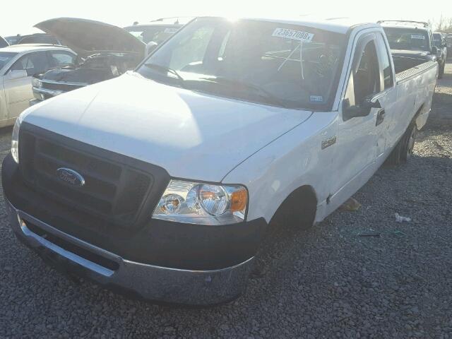 1FTRF12228KE34088 - 2008 FORD F150 WHITE photo 2