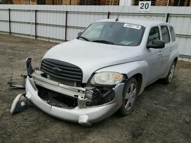 3GNBAADB2AS616923 - 2010 CHEVROLET HHR LS SILVER photo 2