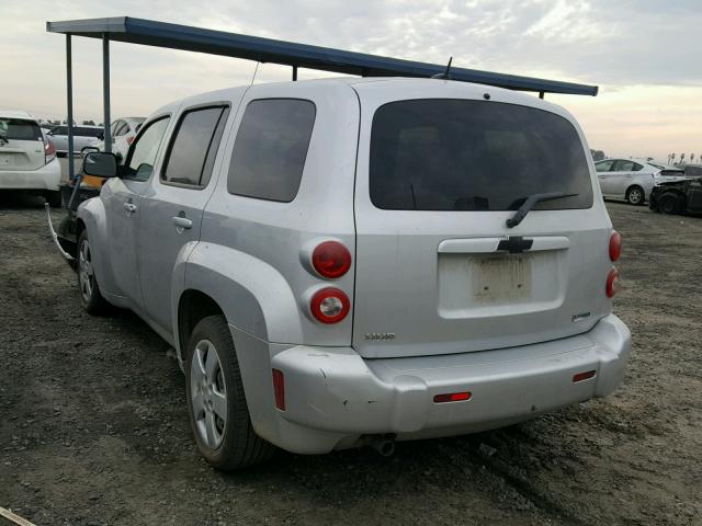 3GNBAADB2AS616923 - 2010 CHEVROLET HHR LS SILVER photo 3