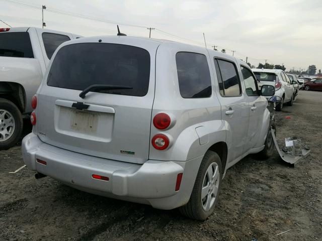 3GNBAADB2AS616923 - 2010 CHEVROLET HHR LS SILVER photo 4