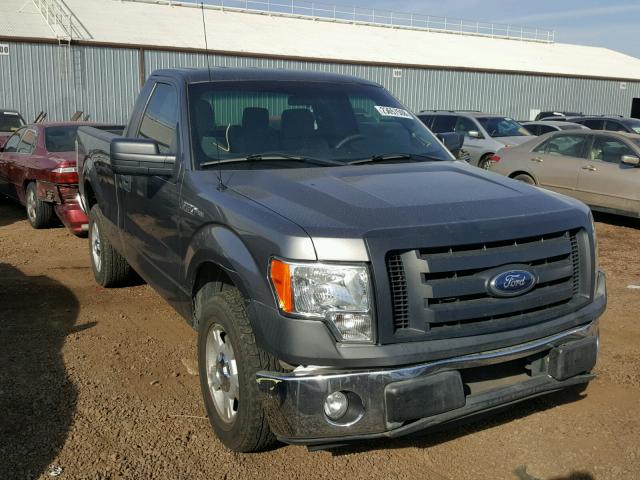 1FTMF1CMXCFC21627 - 2012 FORD F150 CHARCOAL photo 1