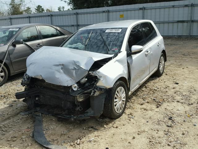 WVWDB7AJ2CW297785 - 2012 VOLKSWAGEN GOLF 银色 照片 2
