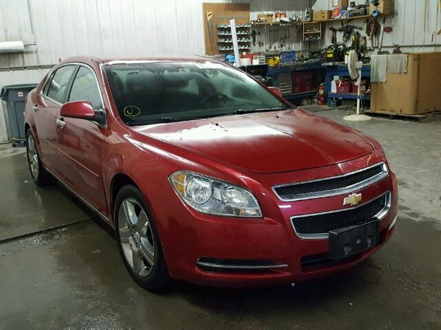 1G1ZC5E01CF353863 - 2012 CHEVROLET MALIBU 1LT RED photo 1