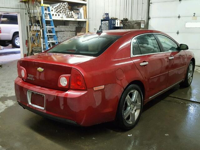 1G1ZC5E01CF353863 - 2012 CHEVROLET MALIBU 1LT RED photo 4