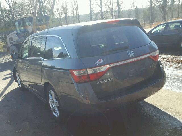 5FNRL5H97BB022869 - 2011 HONDA ODYSSEY TO CHARCOAL photo 3